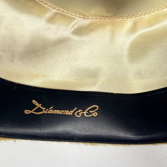 Vintage Golden Coach by Dobbs Fur Felt Fedora Camel Gold Size 7 1/8 - Picture 9 of 11